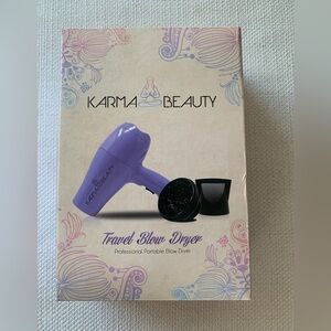 Karma Beauty Travel Size Blow Dryer in Lilac